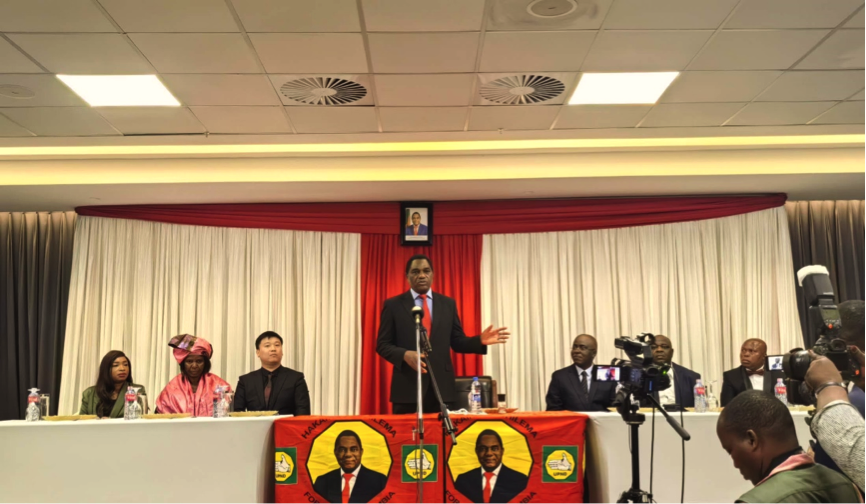 永乐高ylg资源总裁助理王治伟受邀 出席赞比亚总统晚宴