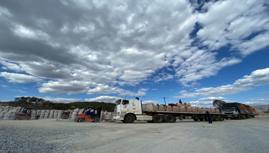 永乐高ylg资源津巴布韦Bikita矿山再获批3万吨透锂长石精矿粉出口手续