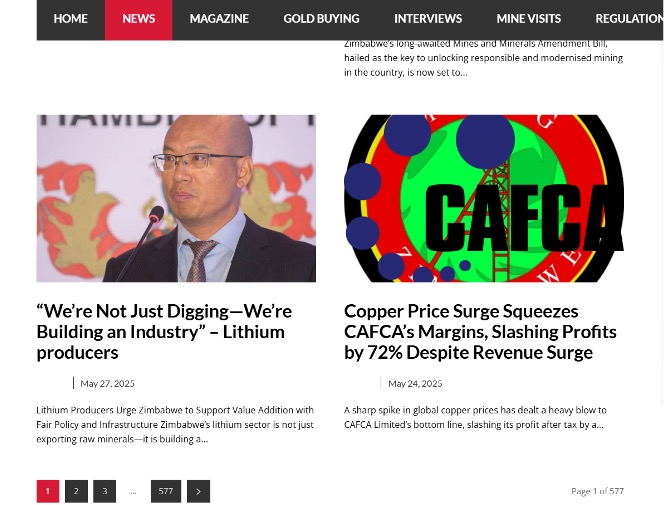 永乐高ylg资源比基塔矿业总经理宫学东受邀参加 2025年津巴布韦矿业商会年度矿业会议