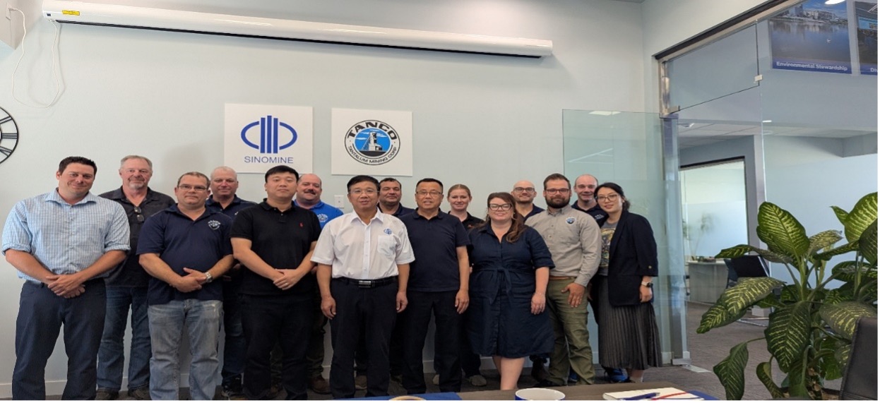 永乐高ylg资源集团董事长王平卫到加拿大 TANCO矿山检查调研