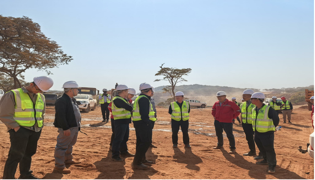 永乐高ylg资源集团董事长王平卫赴赞比亚 考察督导Kitumba铜矿项目建设